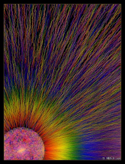 see 'Rainbow Sun' at deviantART