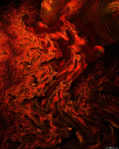 see 'River of fire' at deviantART